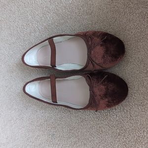 NWT Loeffler Randall Leonie ballet flats in Spice sz 9